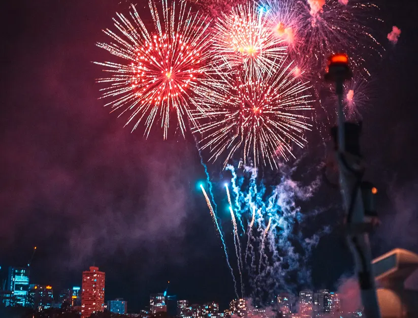 Most admired cities of the USA which celebrate New Year 2026
